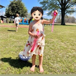 Pink Chicken Sundress 2T